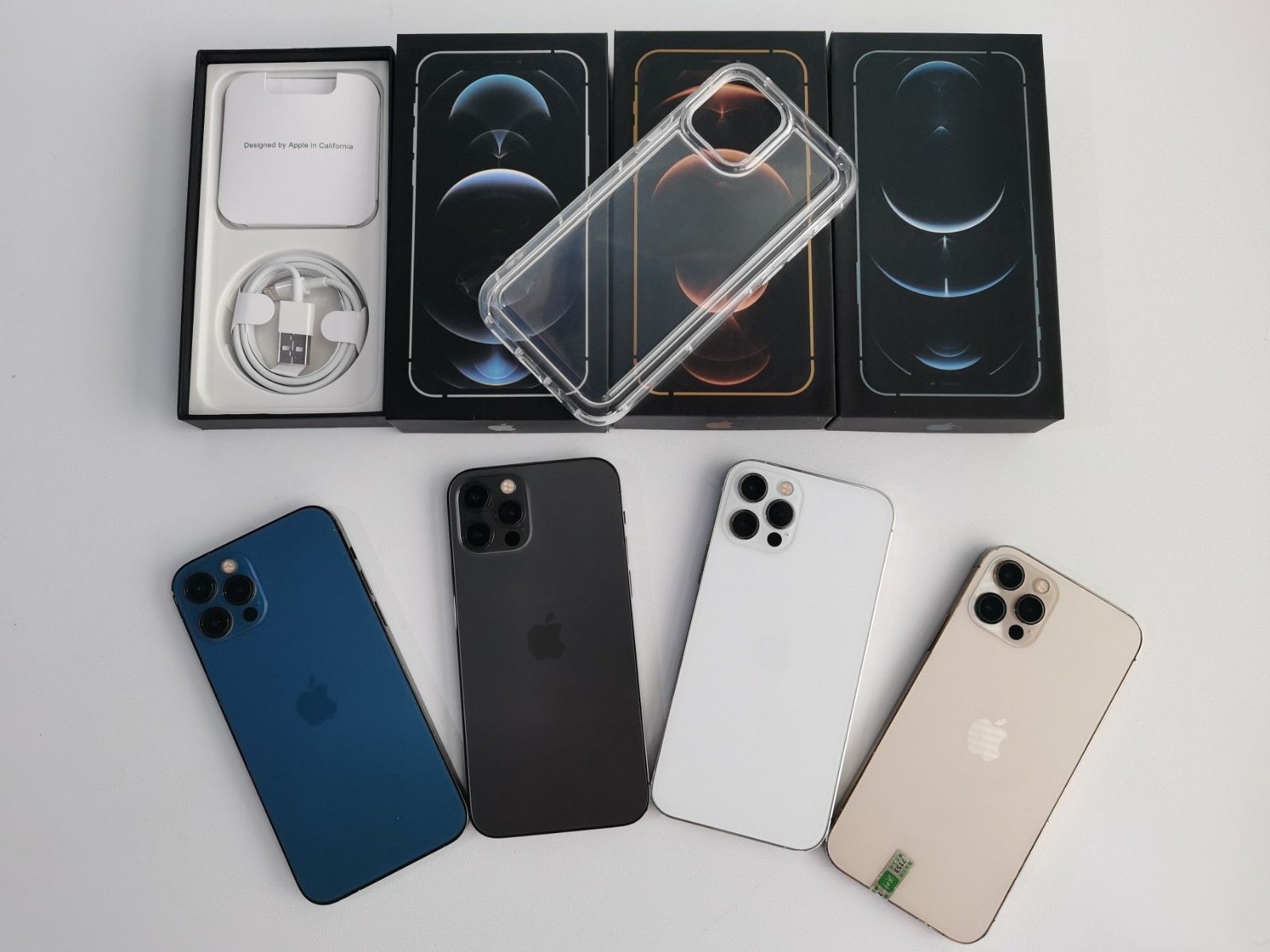 Apple iPhone 12 Pro – 128 GB/256GB/512GB – Unlocked 6.1″ Face ID Smartphone