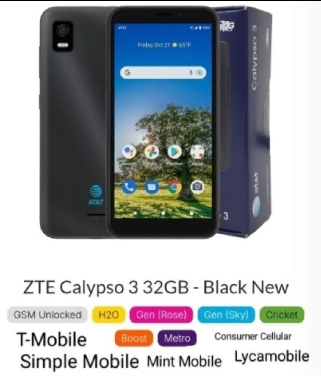 AT&T Calypso 3 32GB GSM Unlocked AT&T/T-Mobile/METRO PCS/CRICKET/CONSUMER