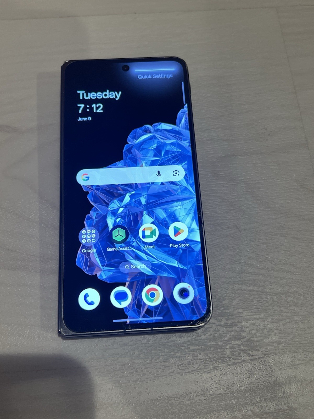 Oneplus Open 16gb/512gb LINES AND BLACK DOTS ON INNER SCREEN AS IS. Unlocked
