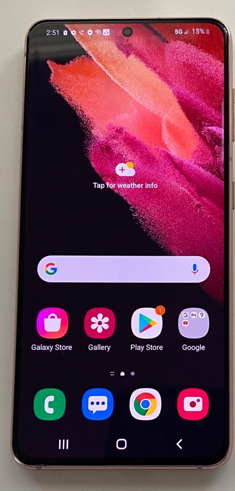 Samsung Galaxy S21 5G 128GB Pink Verizon ONLY #199J