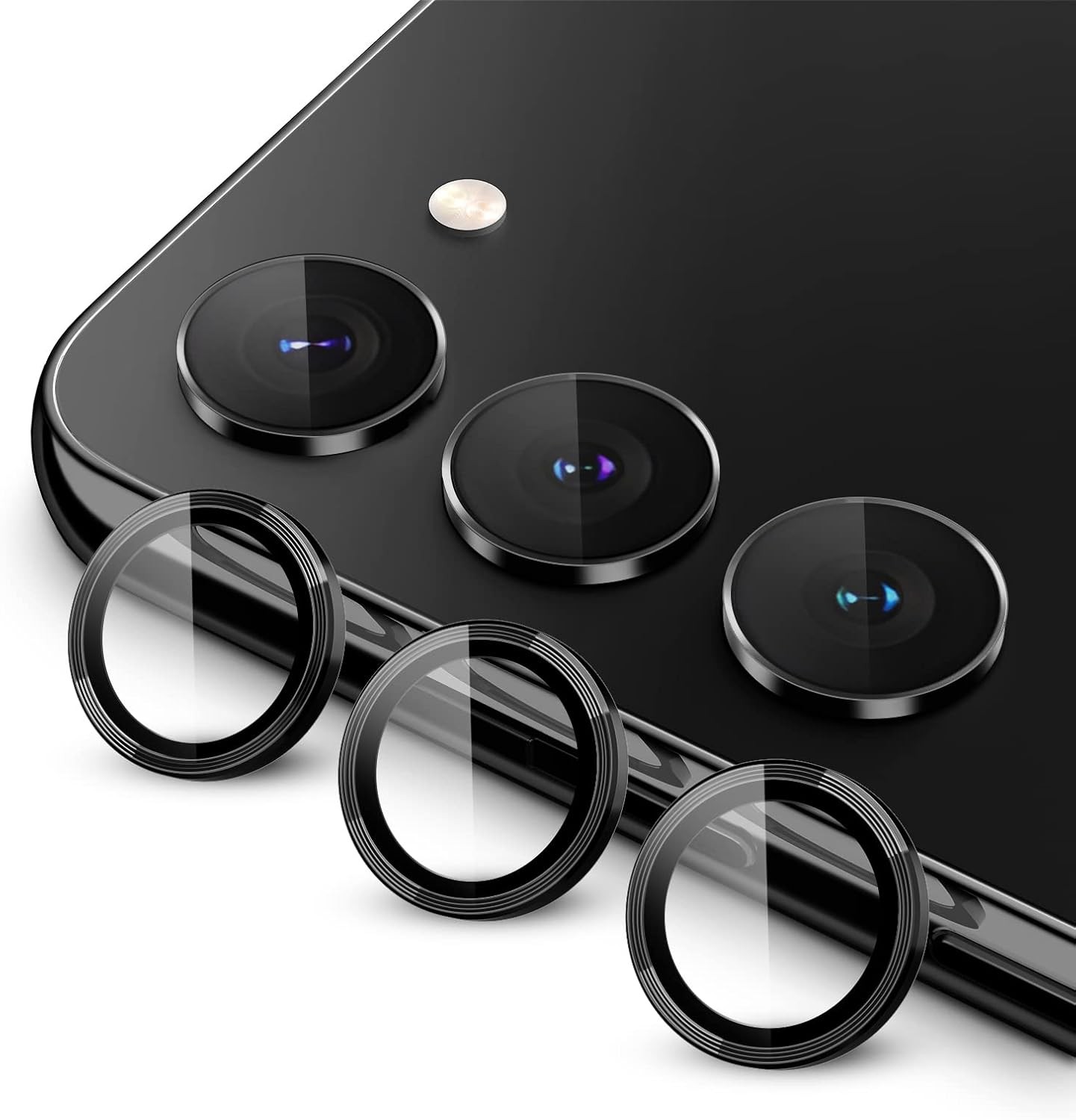6.1-Inch / 6.6-Inch Camera Lens Protector for Samsung Galaxy S23, 1 Set