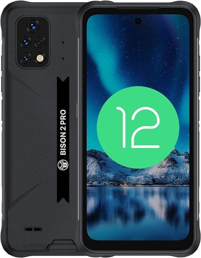UMIDIGI Rugged Unlocked Cell Phones, Bison 2 PRO 8G+256GB, Rugged Smartphone