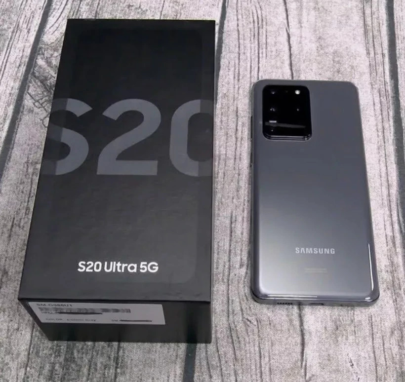 NEW Sealed Samsung Galaxy S20 Ultra 5G SM-G988U1 128GB 12GB Factory Unlocked USA