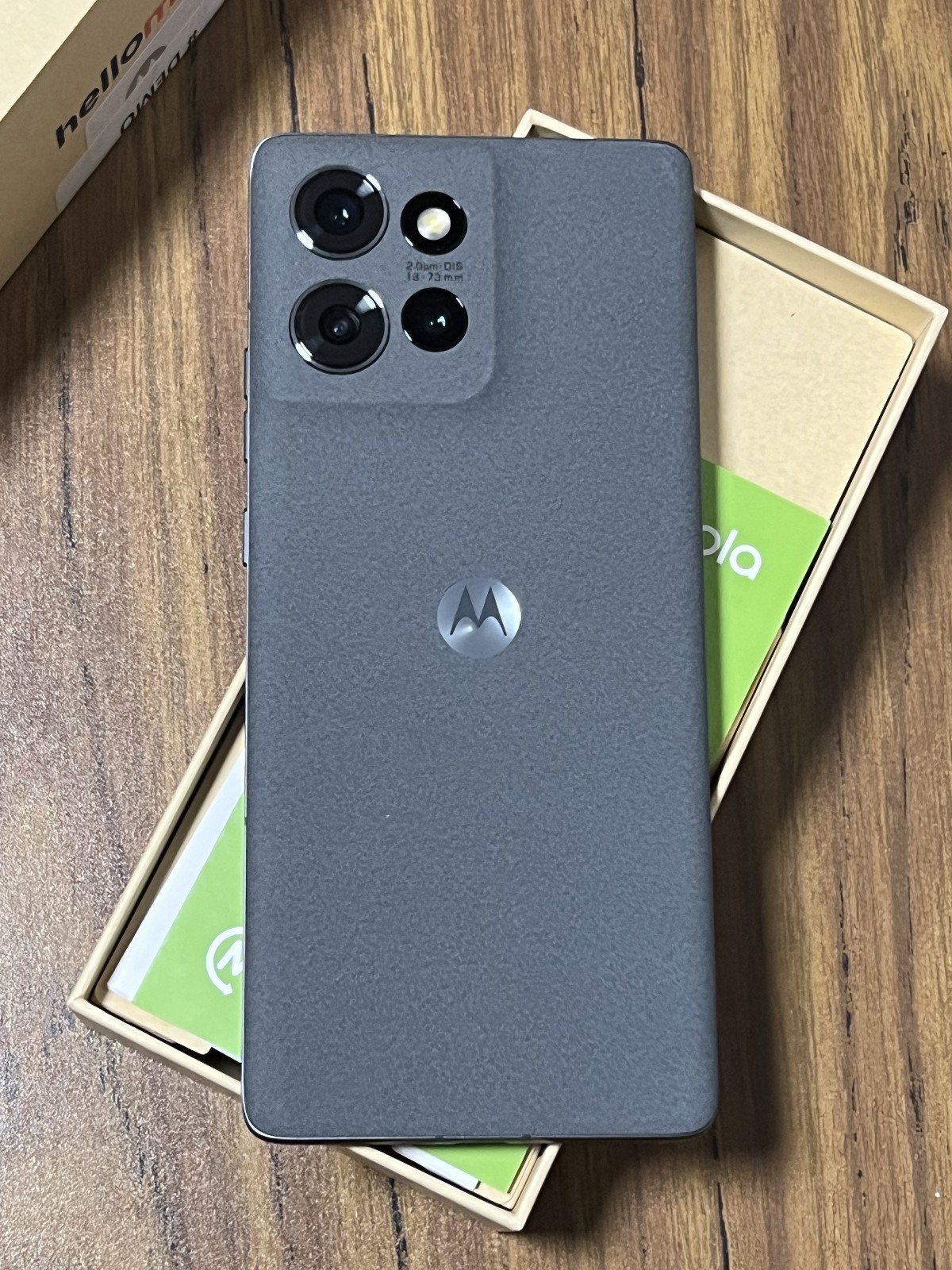 Motorola Edge 50 5G, XT2407-1 (Koala Gray 256GB, 12GB RAM) Factory Unlocked
