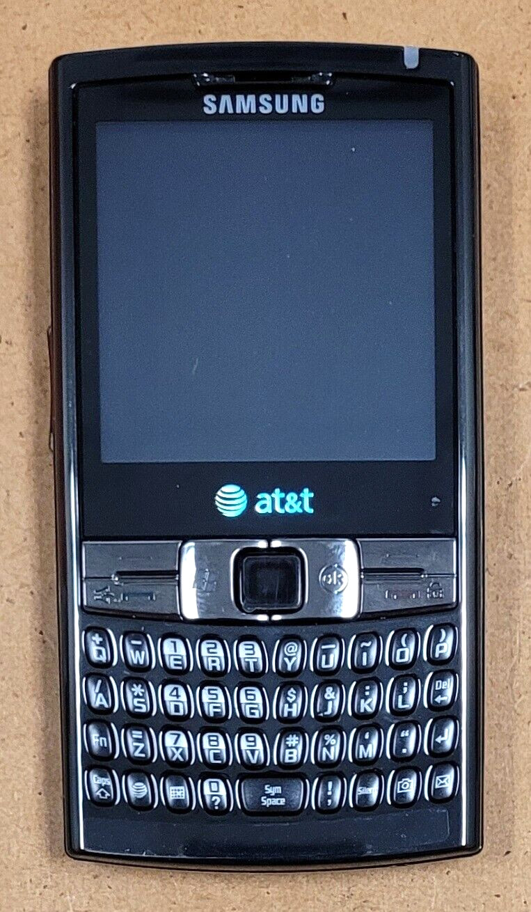 Samsung Epix SGH-i907 – Gray ( AT&T ) Very Rare Windows Smartphone w/ Games