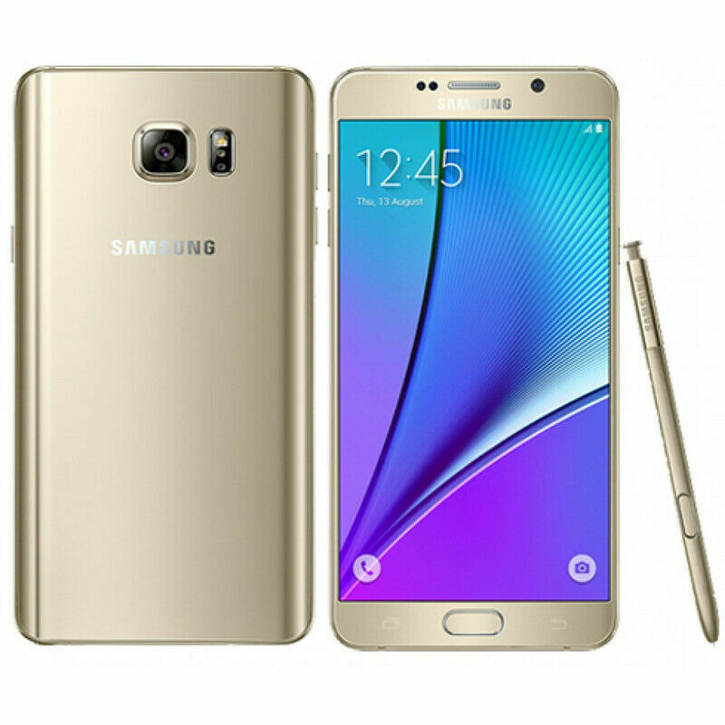 Original Samsung Galaxy Note 5 N920P 32G Sprint Unlocked Smartphone GOOD GOLD B+