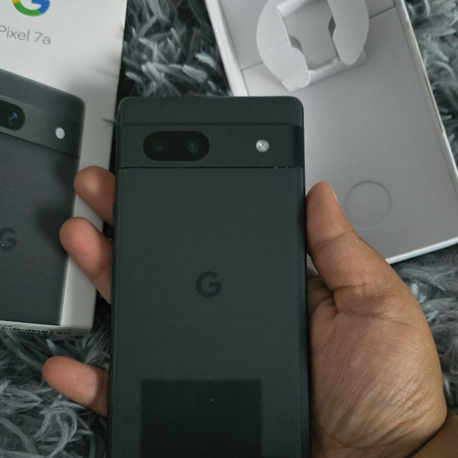 Google Pixel 7a 128GB Black Android Smartphone 64MP Camera w/ Box