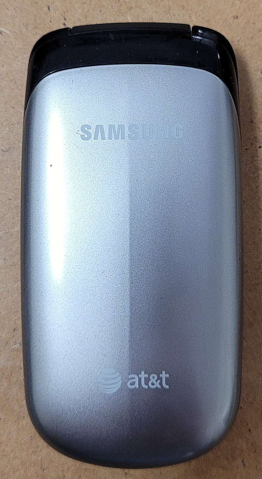 Samsung SGH-A107 – Silver and Black ( AT&T ) Cellular Flip Phone – Great Shape