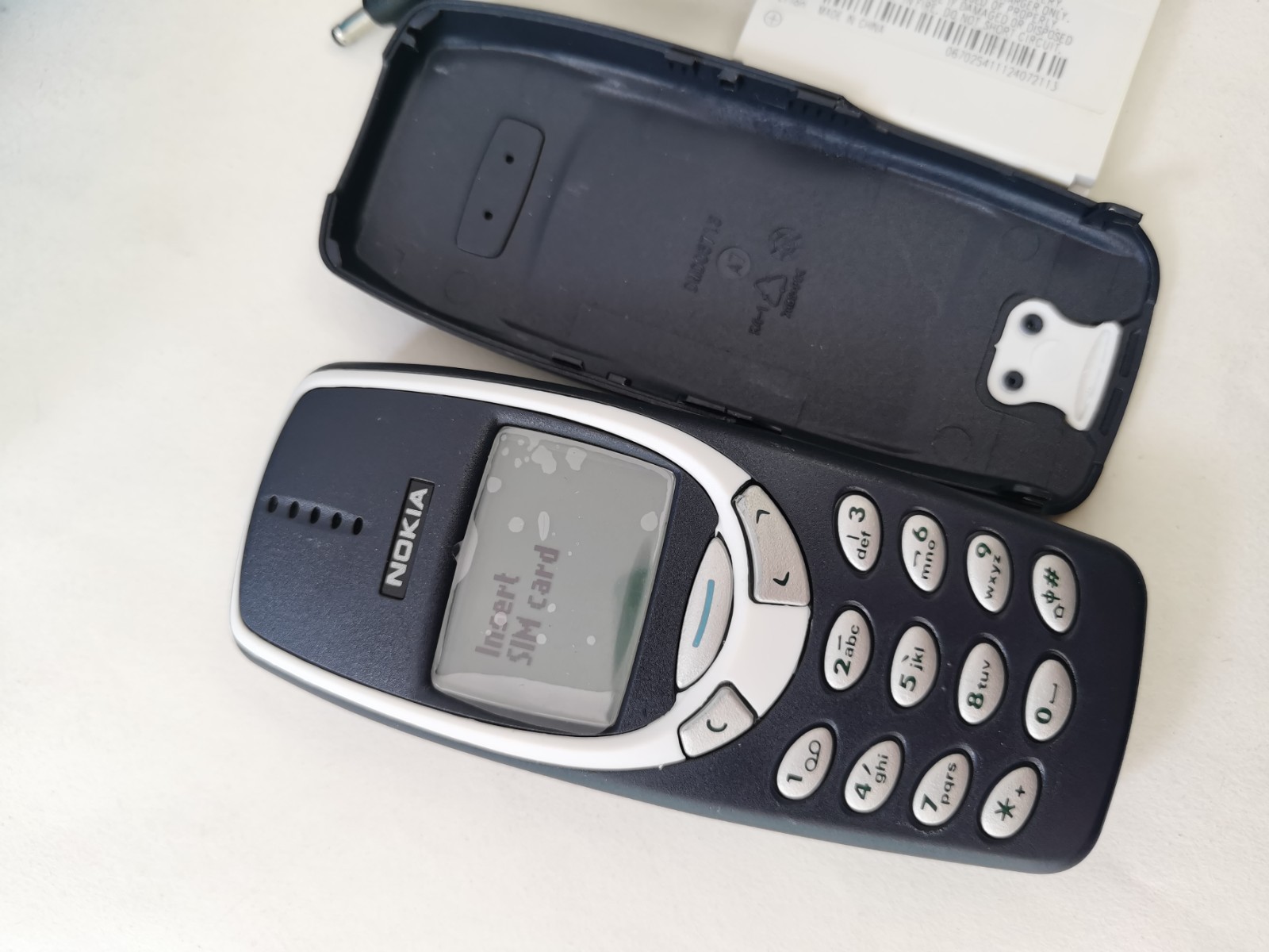 Nokia 3310 Blue Unlocked 2G GSM 900/1800 Good Quality Cellular Phone