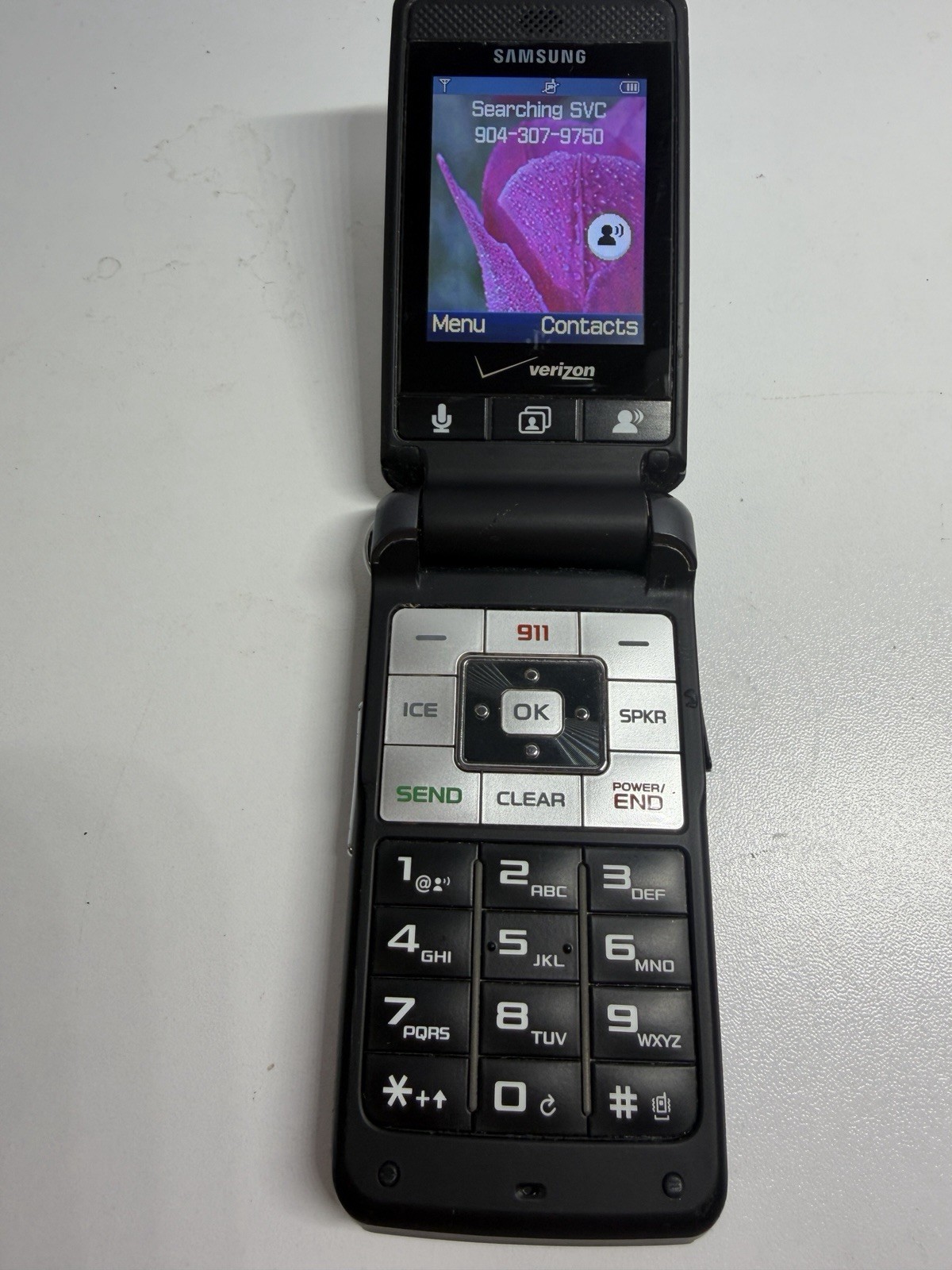 Samsung Haven SCH-U320 – Charcoal Gray ( Verizon ) Flip Phone