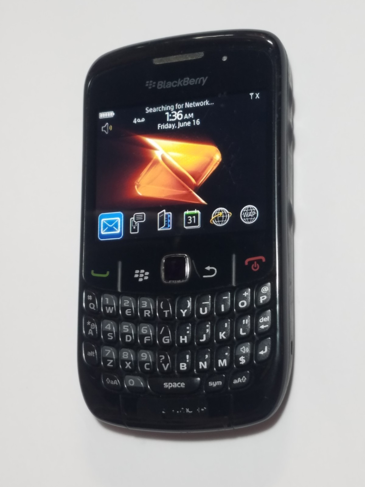 Rare Collectors Blackberry Curve 9330 PDA Basic Qwerty Smart Movie Cell Phone