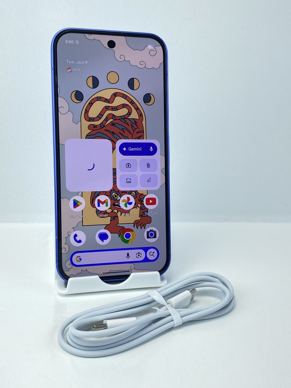 Google Pixel 10 GLBW0 128GB Indigo Warranty Verizon+GSM Unlocked phone