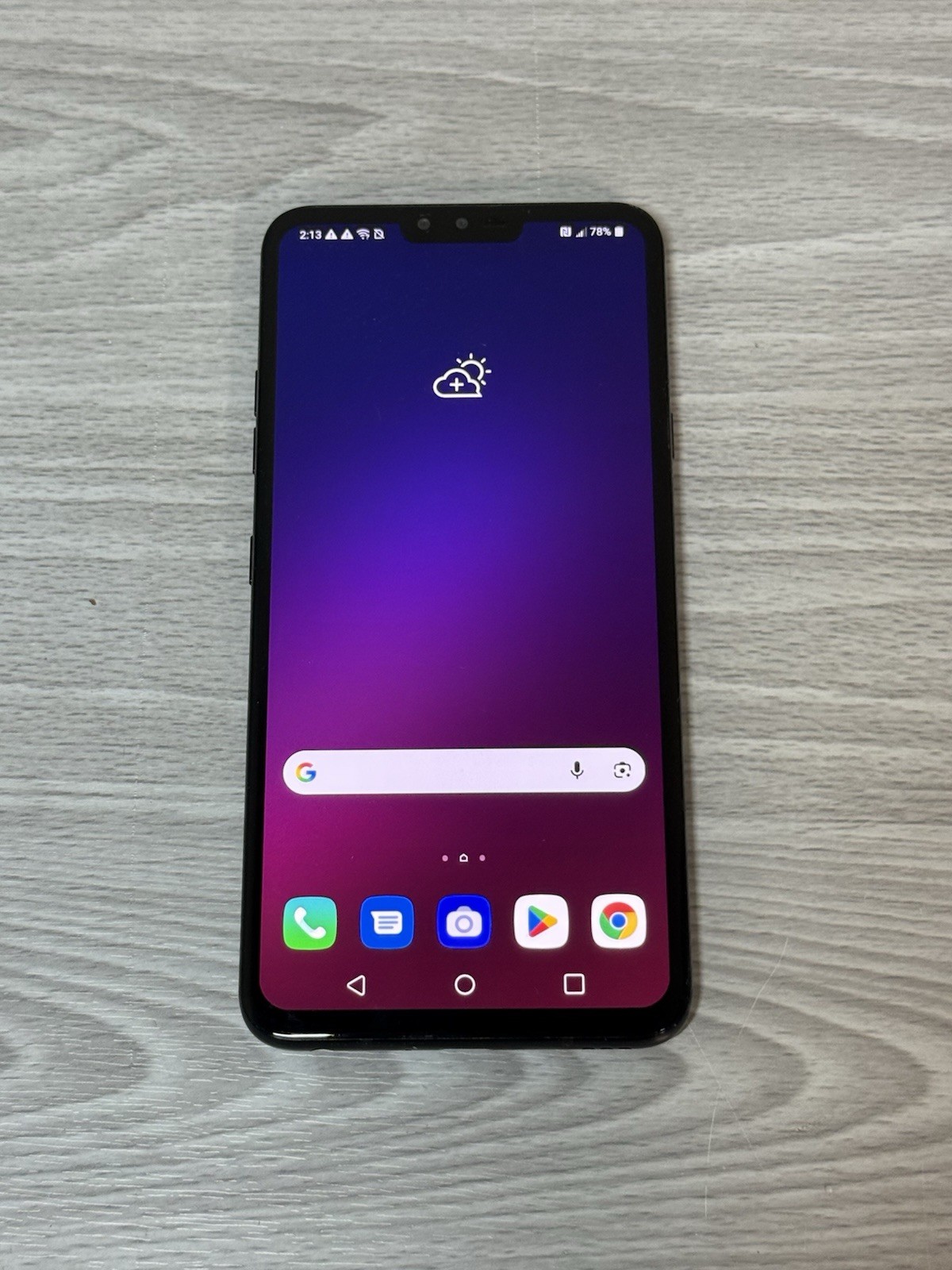 LG V40 ThinQ 64GB Black – Unlocked Verizon Sprint – Works Great