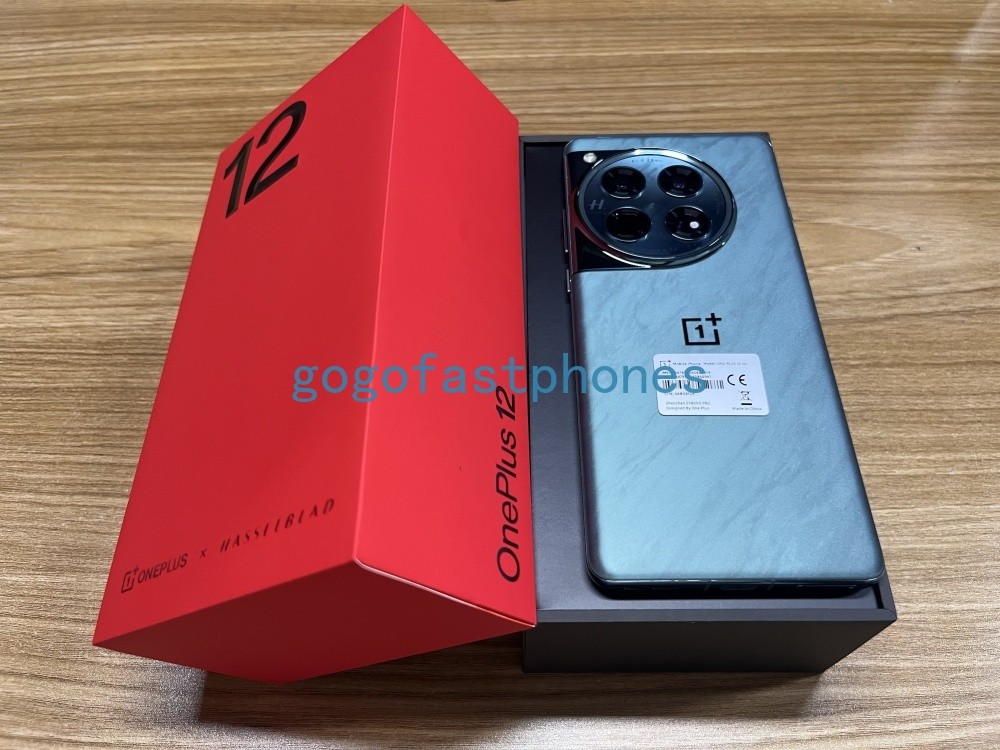 Unlocked OnePlus 12 Dual SIM 256/512GB/1TB 12/16/24GB RAM 6.82″ IP65 Smartphone