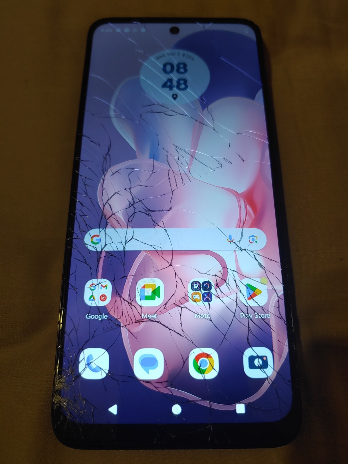 Cracked Glass Motorola Moto G Power 5G 2024 XT2415- 128GB -Factory Unlocked #31
