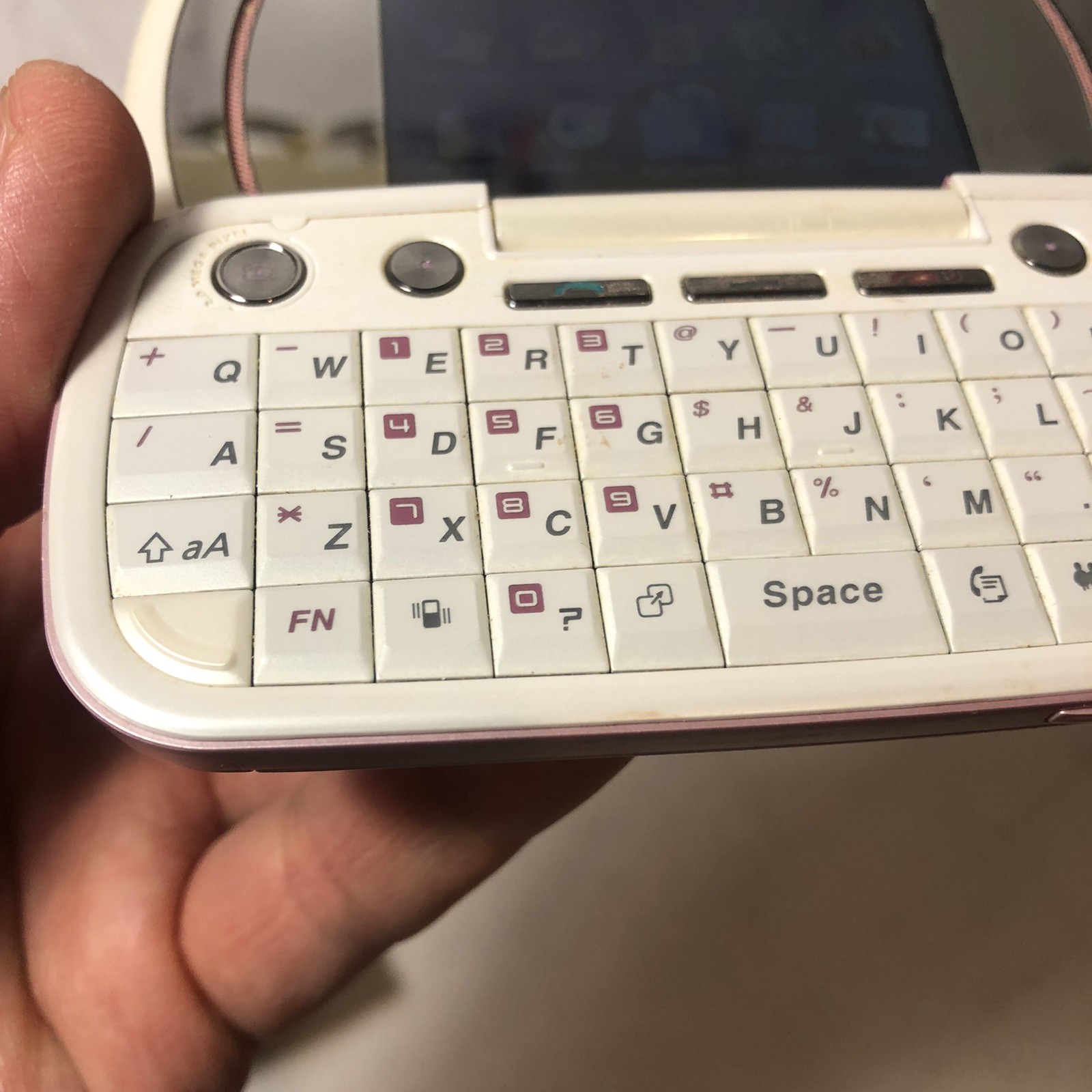 Pantech Impact P7000 AT&T Pink Slider Phone – USED WORKS