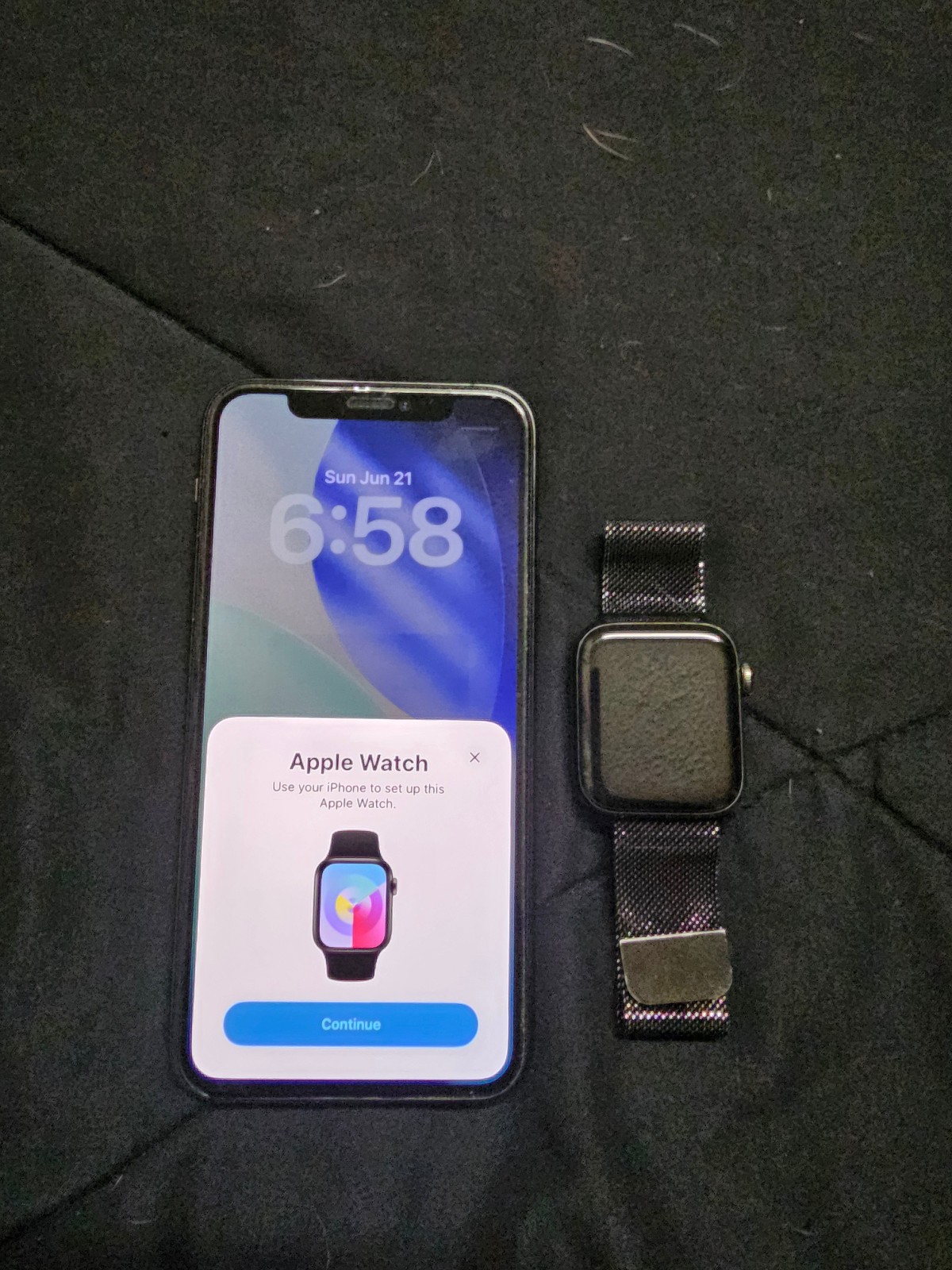 Green Apple iPhone 11 Pro 64GB + Apple Watch Series 6 64GB iOS 26.5
