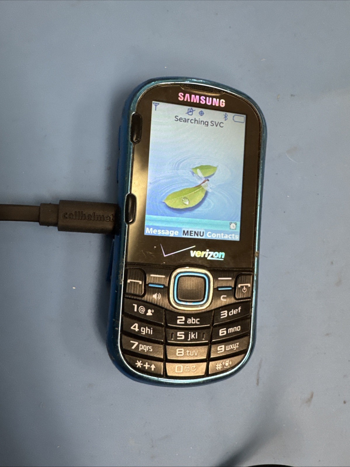 Samsung Intensity II 2 Phone Verizon CDMA SCH-U460 Brilliant Blue