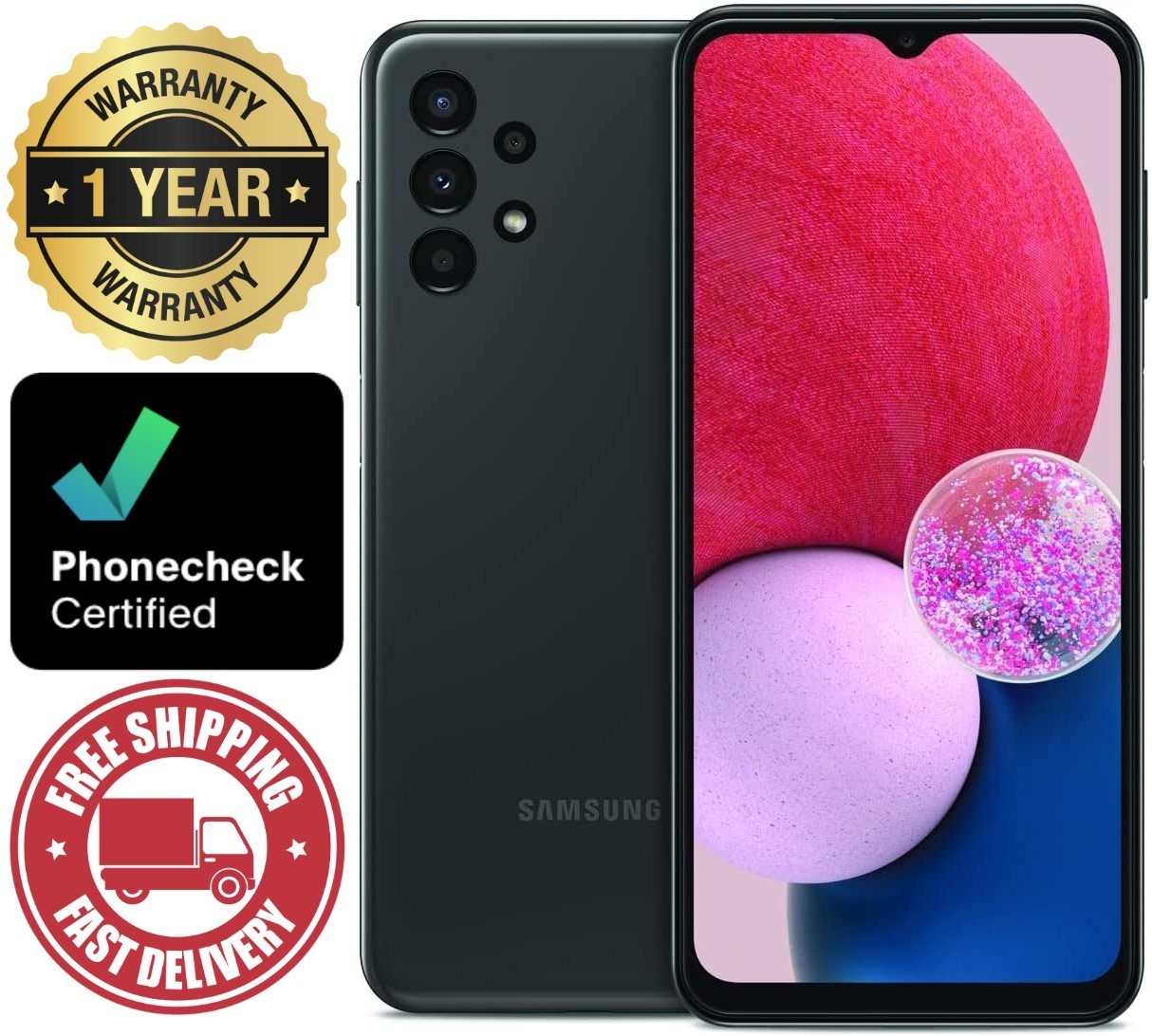 Samsung Galaxy A13 5G – 32 GB – Black (Unlocked) Smartphone