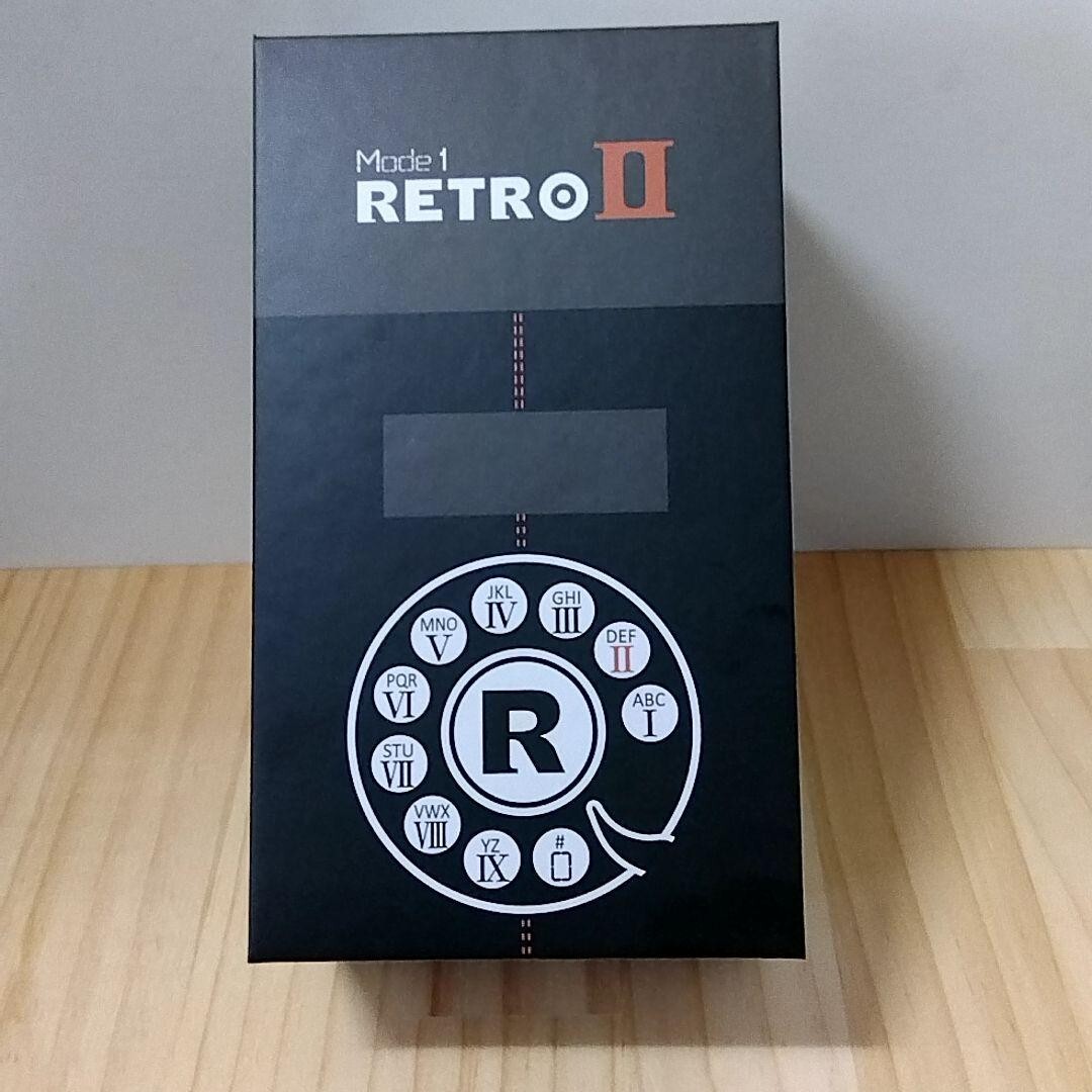 FREETEL MODE 1 RETRO II 2 MD-06P Black Android Flip Phone SIM Free Unlocked