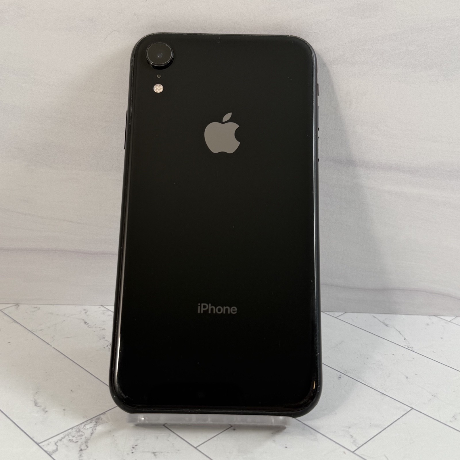 Cracked Screen LCD Apple iPhone XR 128 GB Unlocked Black A1984 #H100