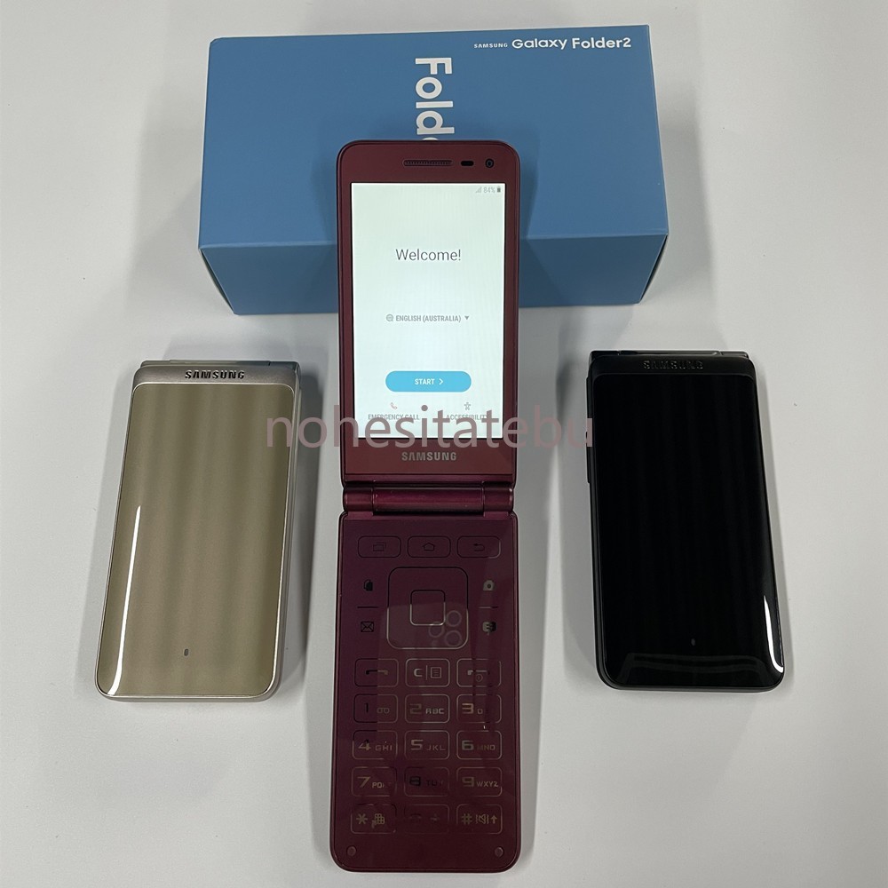 Samsung Galaxy Folder 2 G160N Flip 16GB/32GB 3.8″ Single SIM Unlocked Smartphone
