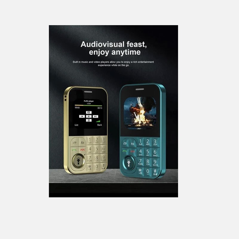 Unlocked V9 Feature cell Phone Speed Dial Keyboard Dual SIM GSM Card Mini Phone