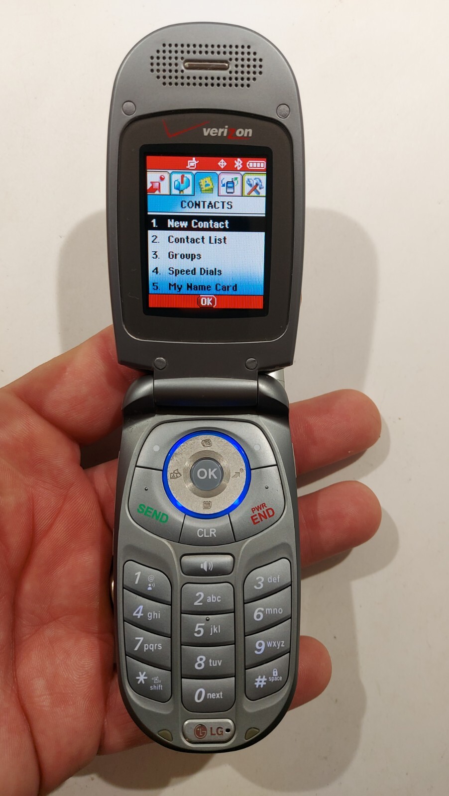 822.LG VX-5300 Very Rare – For Collectors – No Sim Card – CDMA