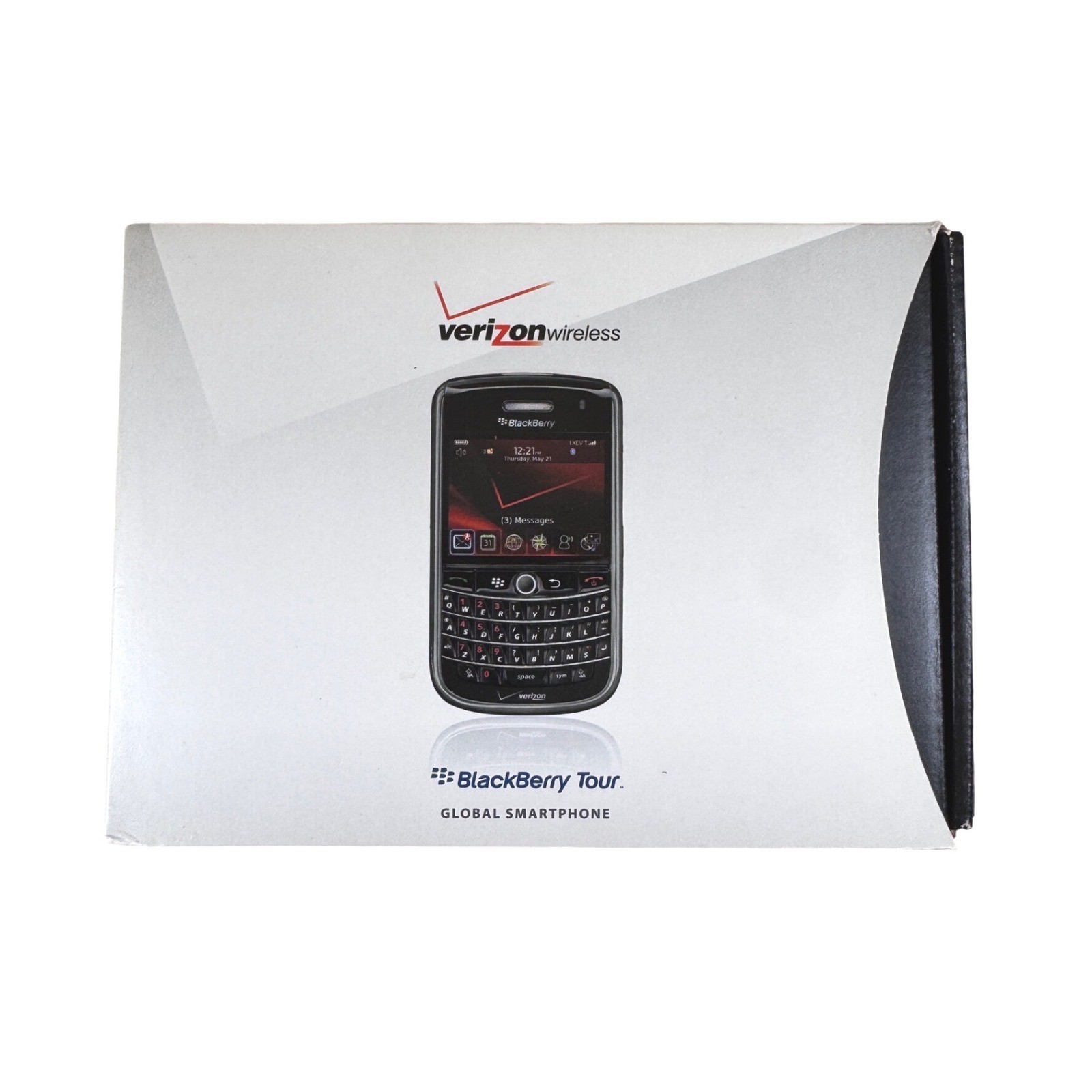 Vintage BlackBerry Tour 9630 Verizon Smartphone Bundle Box Accessories