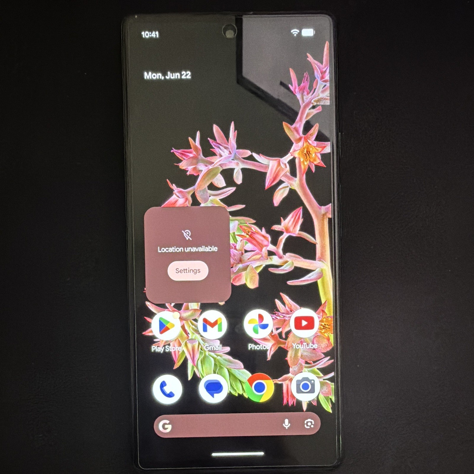 Google Pixel 6 128GB Unlocked Gray Bar Smartphone 50MP Camera (Open Box)