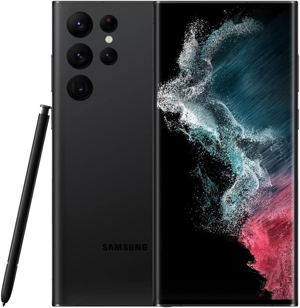 Samsung Galaxy S22 Ultra 5G SM-S908U1 512GB UNLOCKED Smartphone OPEN BOX BLACK