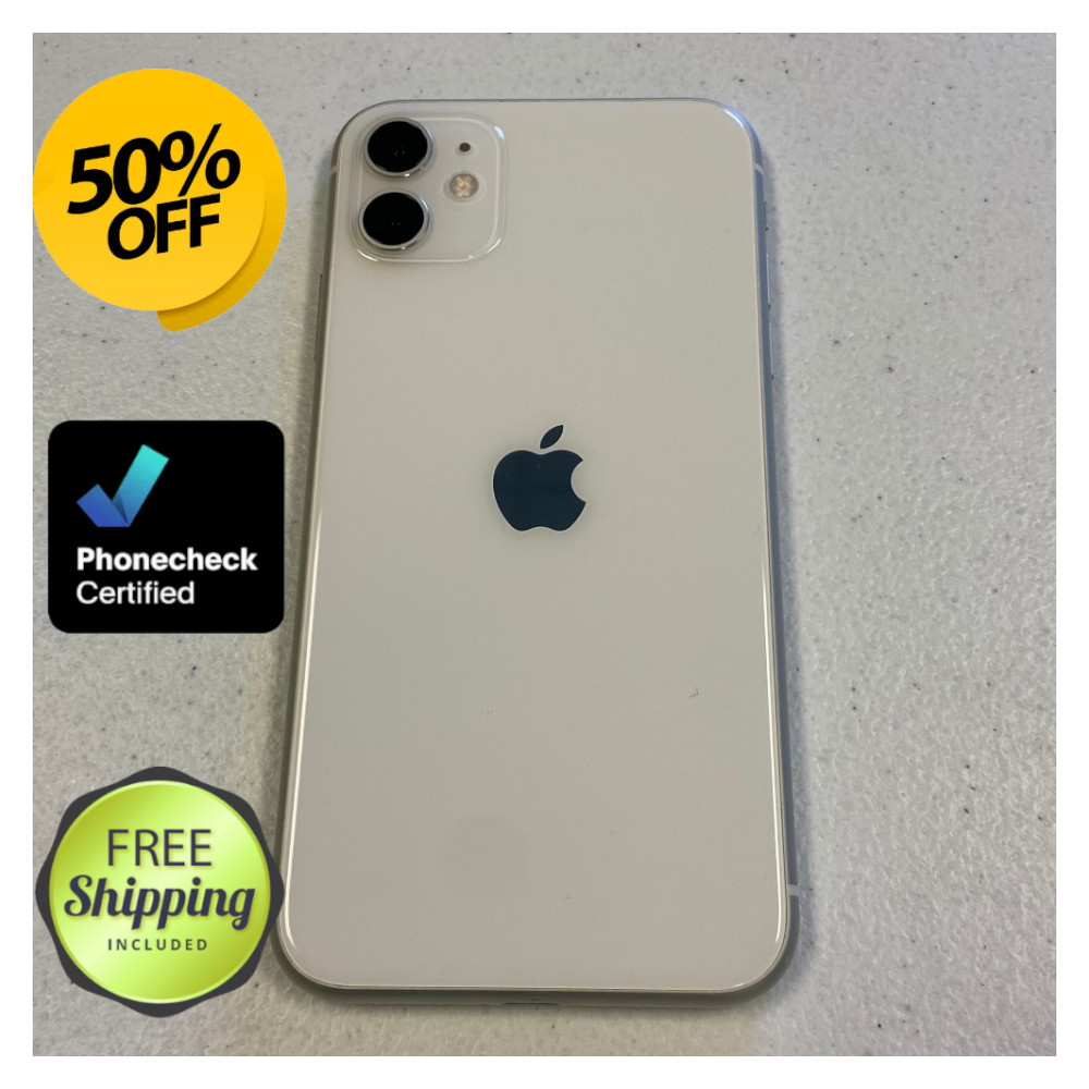 Apple iPhone 11 Unlocked Verizon At&t T-Mobile Smartphone (64GB/128GB)