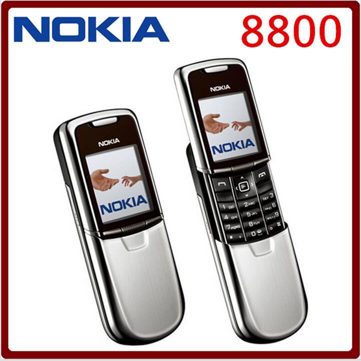 Nokia 8800 GSM FM Bluetooth Support English Arabic Russian keyboard Phone