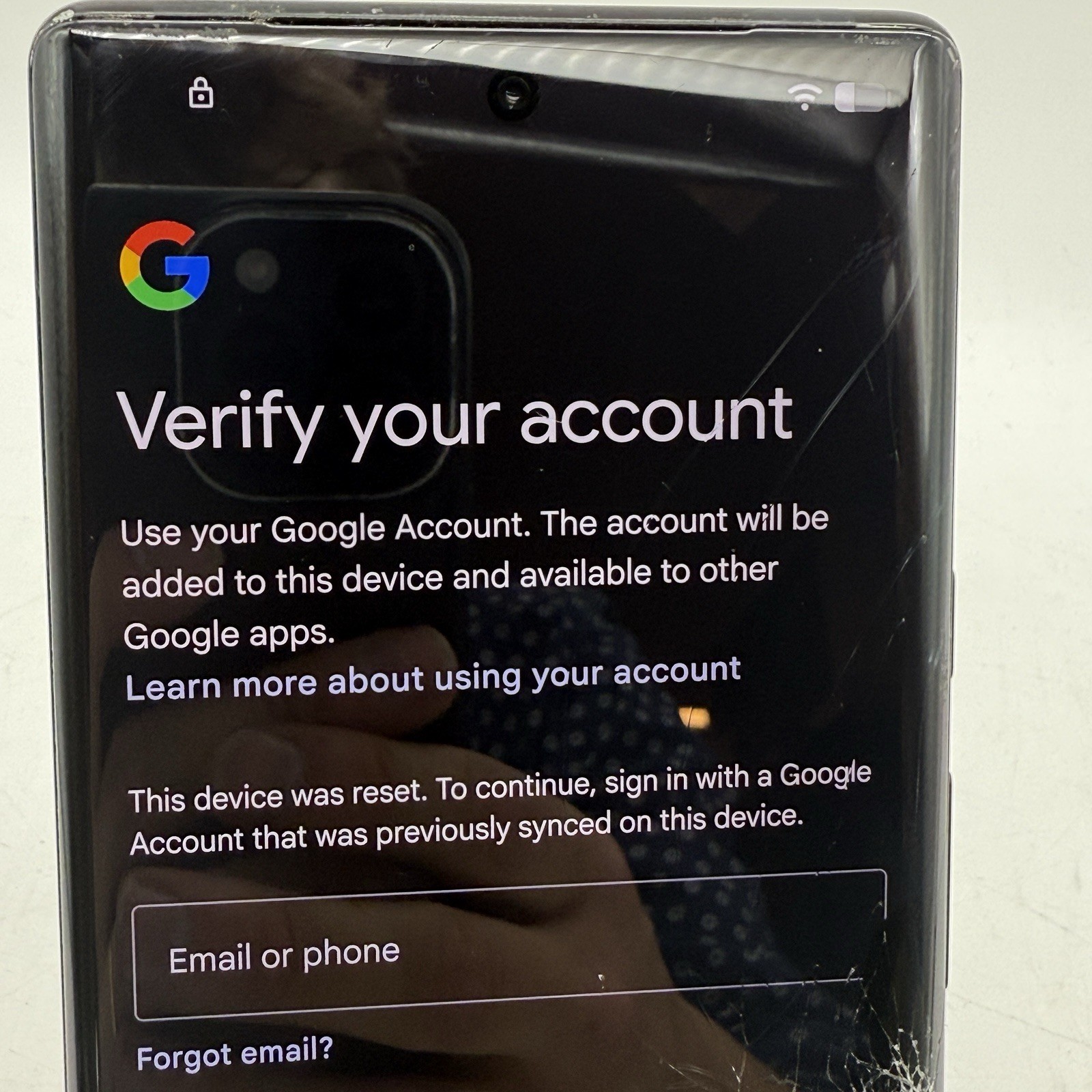 Google Pixel 6 Pro Stormy Black – Bad LCD – AS IS – (S4:3)