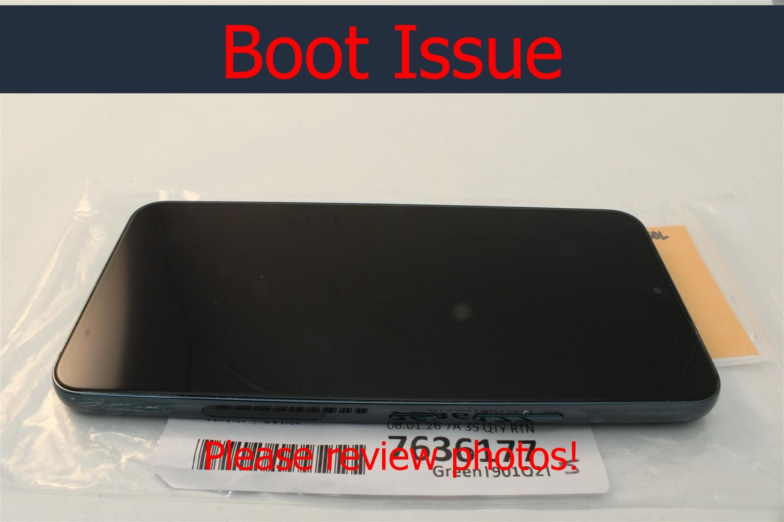 DEFECTIVE Samsung Galaxy S22 5G 256GB Green – Unlocked 7636177