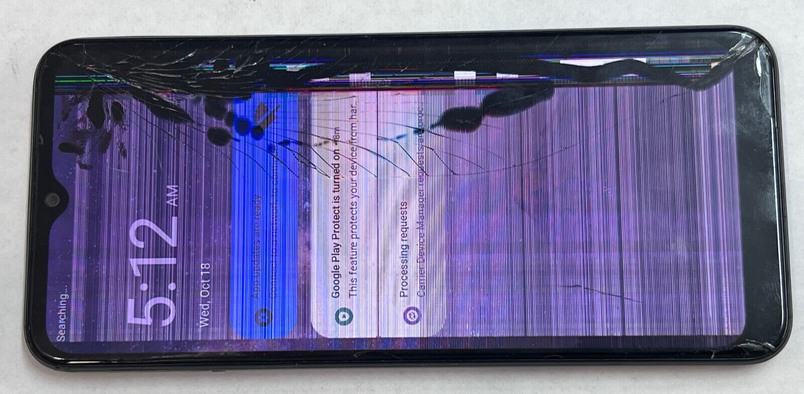 TINNO Wiko Voix 32GB U616AT 4G LTE Android Smart Cell Phone *CRACKED*