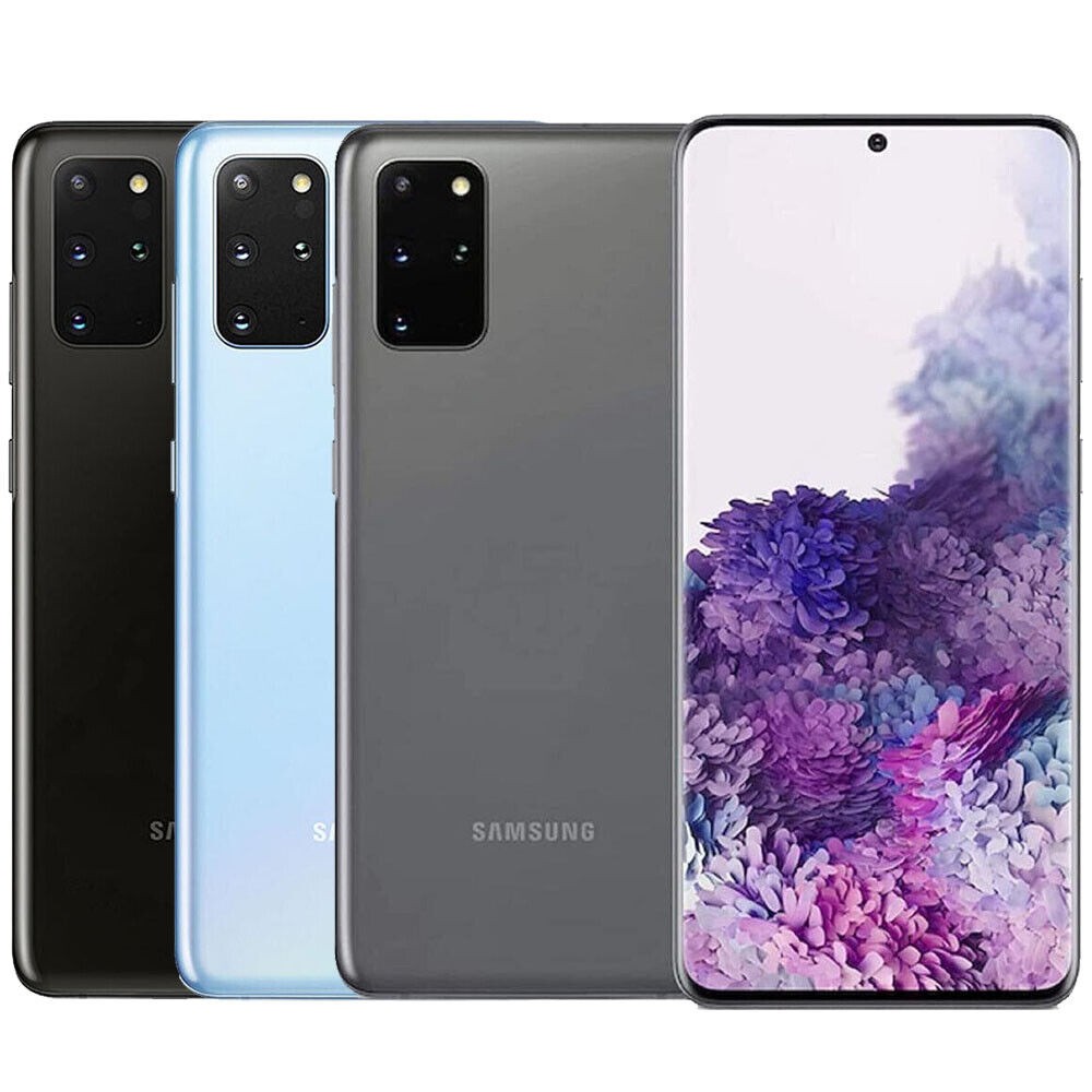 NEW Samsung Galaxy S20+ Plus 5G SM-G986U 128GB 12GB RAM Smartphone Unlocked – US