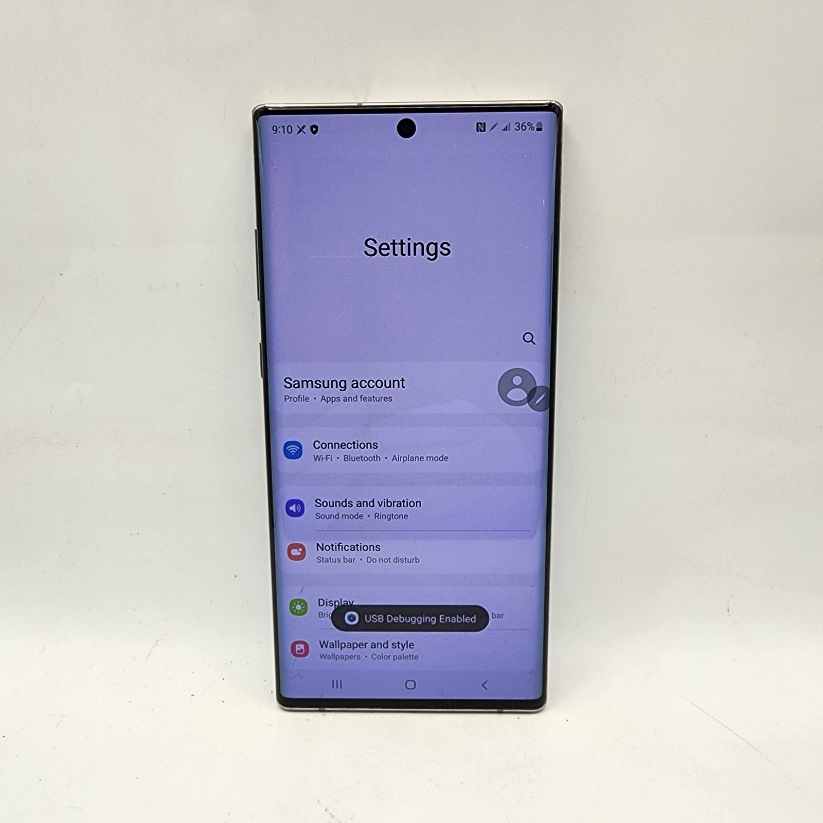 Samsung Galaxy Note 10 Plus N975U 256GB Aura Glow (Verizon/Unlocked)