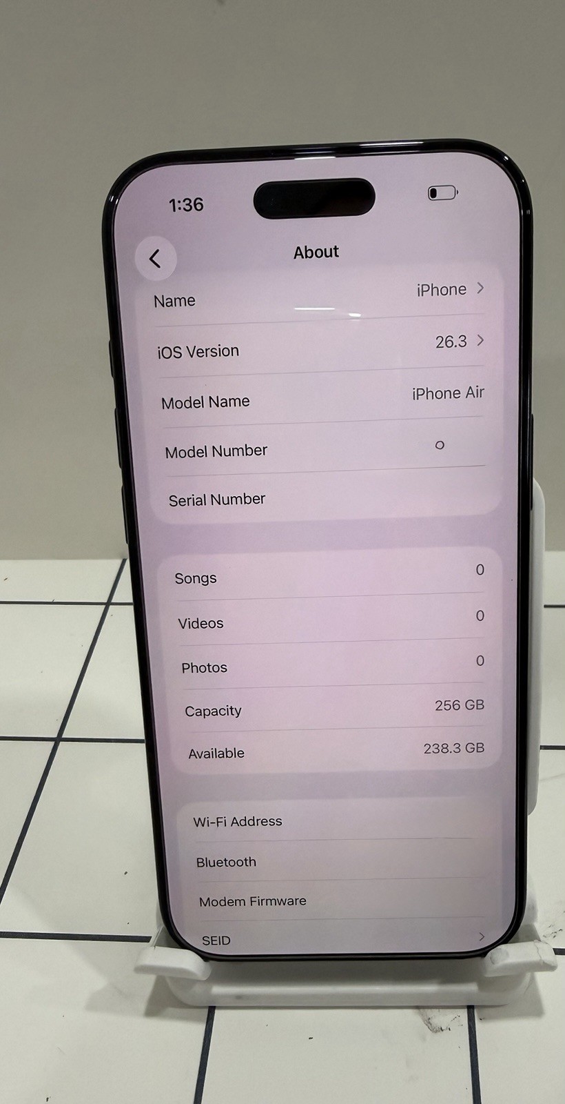 Apple iPhone Air 256 GB Space Black (T-Mobile)
