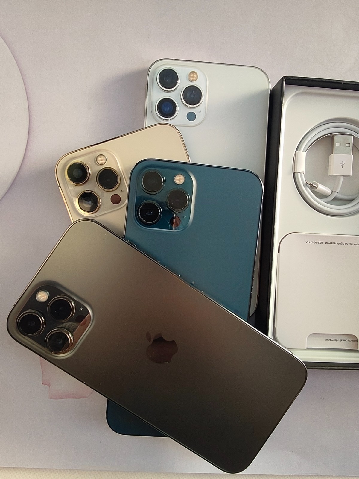 Apple iPhone 12 Pro Max 128GB 256GB 512GB Unlocked Fair Condition – All Colors