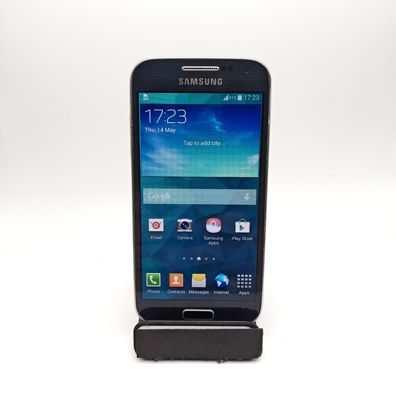 Samsung Galaxy S4 Mini GT-I9195 Smartphone (GSM Unlocked) – 8GB Black #3536