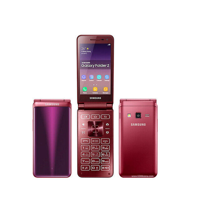Samsung Galaxy Folder2 SM-G1650 16GB Dual SIM 4G Unlocked Flip Phone New Sealed