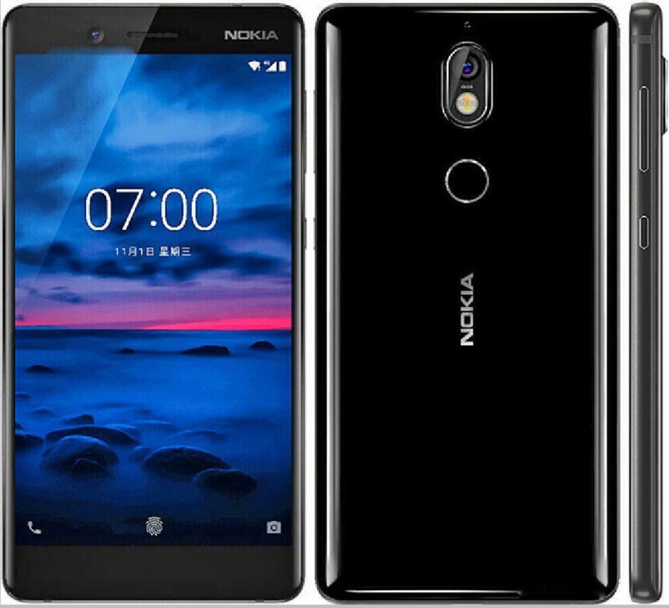 Original Nokia 7 Dual SIM Android 4G LTE 64GB ROM 4GB RAM 16 MP Phone 5.2