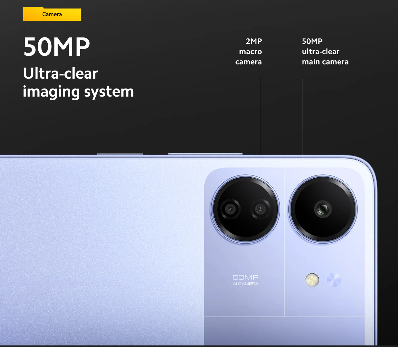 Xiaomi POCO C65 4G LTE Blue – 6GB RAM – 128GB ROM – Unlocked Global Version NEW
