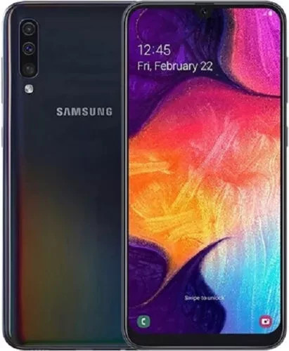 New Samsung Galaxy A50 SM-A505U 64GB Single Sim Unlocked Black Smartphone