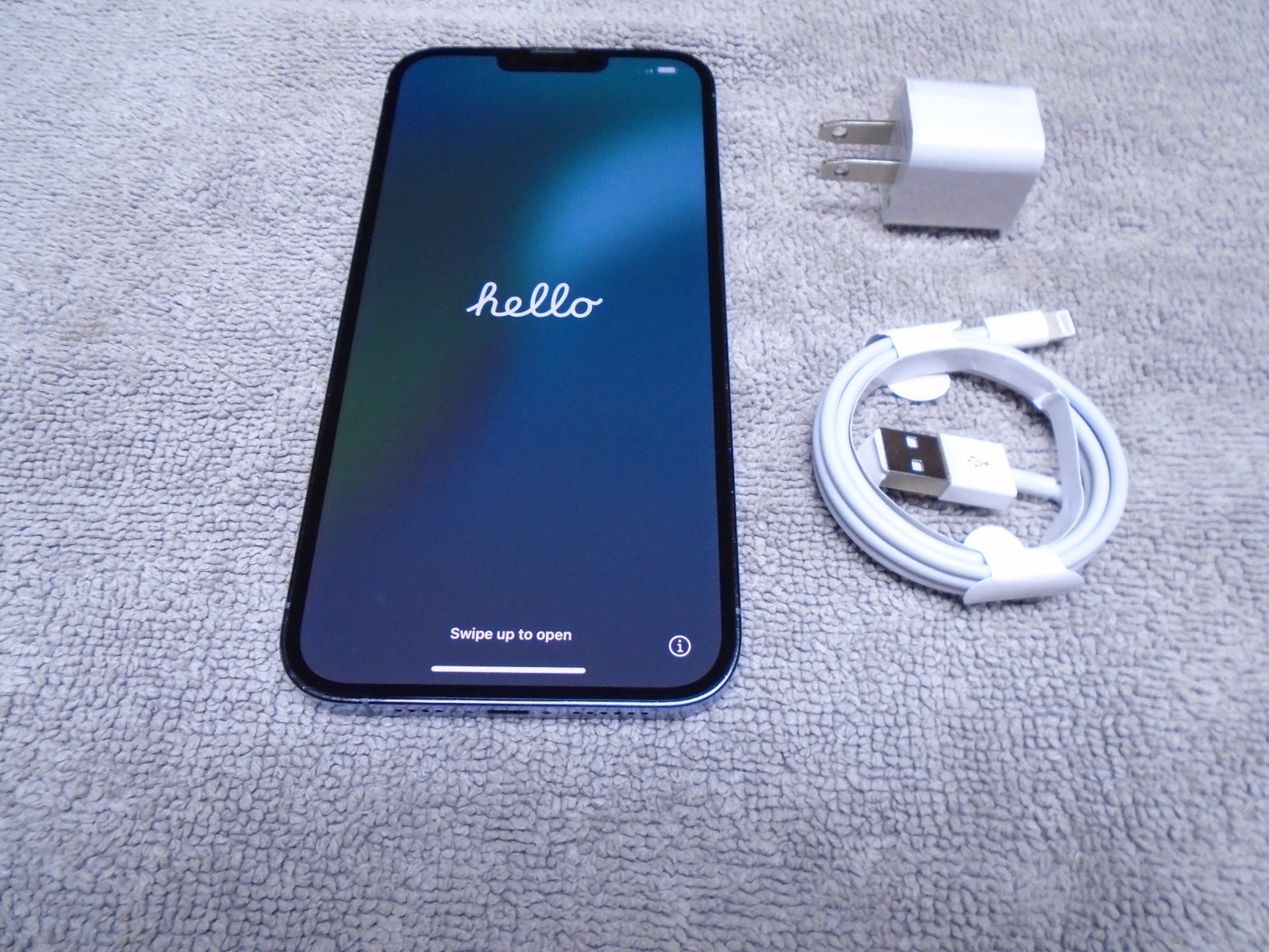 Apple iPhone 13 Pro Max, 128gb, Sierra Blue, Carrier Unlocked, Excellent!!