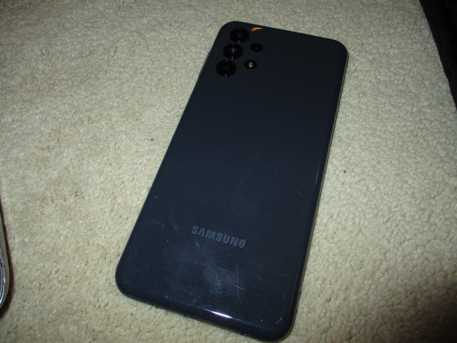 SAMSUNG A13 4G SM-A135U Galaxy 64gb Black Cricket Wireless