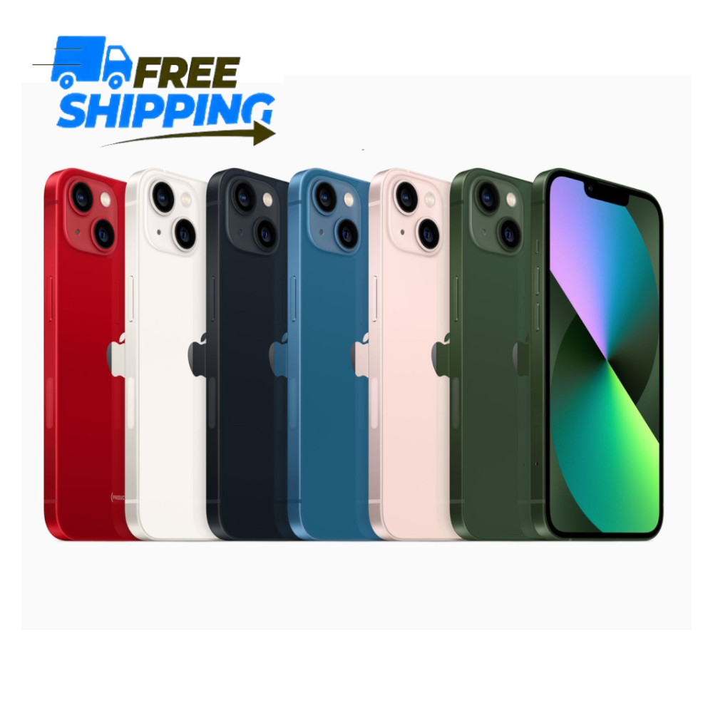 Apple iPhone 13 – 128GB/512GB – Unlocked – Multiple Colors – Free Shipping!