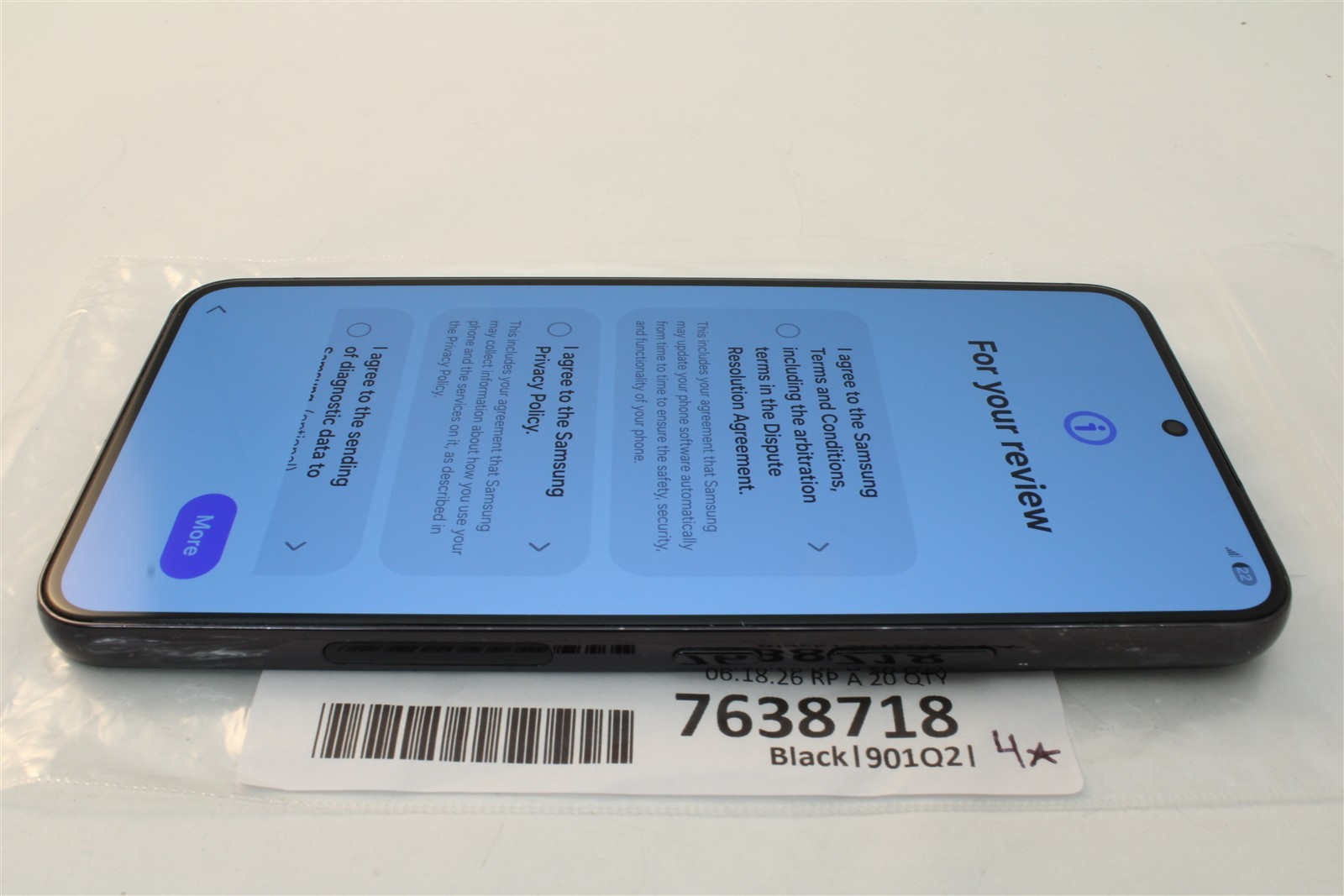 Samsung Galaxy S22 5G 256GB Black – Unlocked AT&T T-Mobile Verizon 7638718