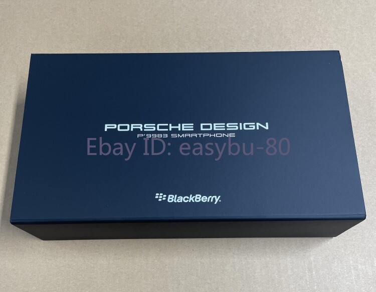 Unlocked BlackBerry Porsche Design P’9983 64GB Single SIM OS 10.3 NFC Smartphone